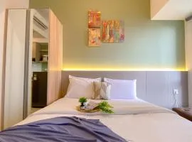 Simply and Well Designed Studio at Tokyo Riverside PIK 2 Apartment By Travelio