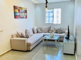 Cosy chambre salon à 2 min harhoura