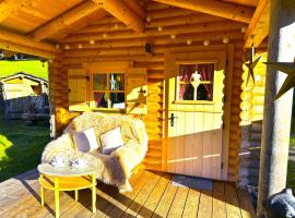 SwissHut Idyllic Farm Cabin - Chalet Grabenmuhle 1, hotel v destinaci Sigriswil