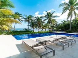 Beachfront Villa with Long Private Pier and Pool