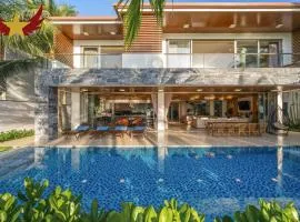 The Five Villas 8 Bedrooms Beachfront - K3