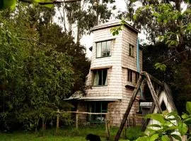 Unique Tree House Hideaway in Nature
