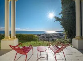 Magnifique Villa d'époque vue mer, plage à 12 min à pieds