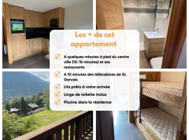 Le Nid Douillet des Gerets, hotel i Saint-Gervais-les-Bains