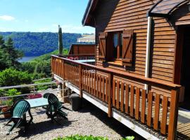 Chalet vue sur lac, hotel a Beaulieu