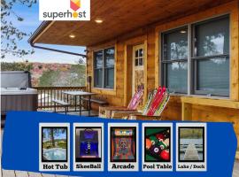 Slippery Slope Cabin at Deep Creek Lake / Wisp Mountain (3 BR), hotel v destinaci McHenry