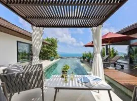 Bophut Amazing Spacious Sea View Mountain Villa Shailaja