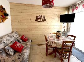 Superbe appartement à 50m des pistes parking privé, hotel in La Toussuire