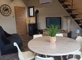 Chalet Le Nid Douillet avec jacuzzi et sauna privatifs