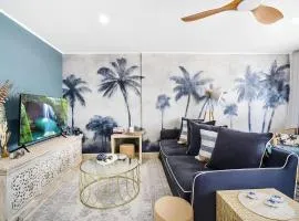 Blue Palms By The Beach