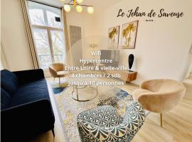 Hypercentre, quai de Loire, lumineux, spacieux, familial, le Jehan de Saveuse