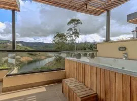 San Telmo Lake Guatape view
