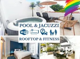 Bungalow PAMRO - JACCUZI - Fitness Area - Free Wifi - Pool - Modern & Comfortable - SunnyGolf