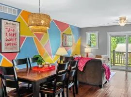 Neon Nest 3BR Townhome Near Downtown Beach and Wineries