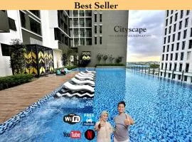 Alinea Suites Shah Alam Seksyen 14 by Cityscape、シャー・アラムのアパートメント