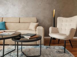 Warm Amber Suites Brașov, camera con cucina a Braşov