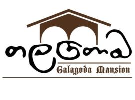 Galagoda Mansion, hotel v destinaci Matale