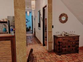 Apartamento VaraEchada en Barichara, δωμάτιο σε οικογενειακή κατοικία σε Barichara