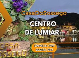 CasaDoSossego Crianças Pets Idosos PCD, hôtel à Nova Friburgo