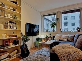 Cozy condo near Bryggen Full kitchen Elevator, hotel di Bergen