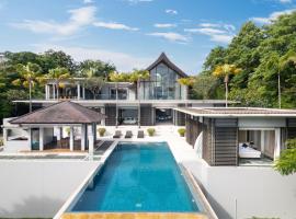 Exclusive Oceanfront Living, 5BR Pool Villa Elegance, Hotel in Ko Lek