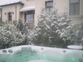 Kúria apartman with private jacuzzi and pool