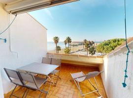 Appartement T2 vue plage Mèze proche Sète, hotel i Mèze