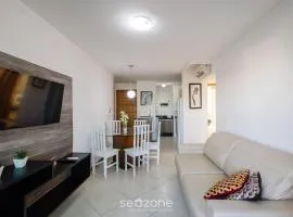 Apto 2Q c/ churrasq. 400m praia CAN304