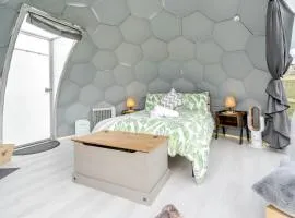 Deerstone Glamping-Weets Hill dome with Hot tub