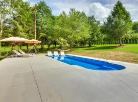 West Union Home with Saltwater Pool on 2 Acres!