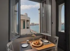 grey l studio apartments Corniche Alexandria Little Venice