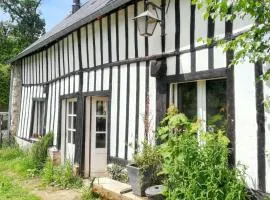 Maison rustique charmante à Sassetot-le-Mauconduit, jardin.