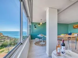 Casa Blue Benagil - Ocean View , Newly Renovated Apartment Walkable to Benagil