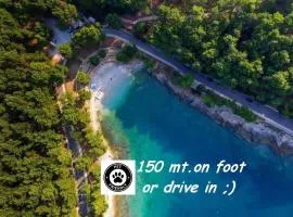 VILLA VALKANE PET FRIENDLY 150m FROM THE STUNNING VALKANE BEACH, City indoor pools-fitness and City mall