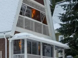 Freeman-3a - 4місний апартамент з кухнею, терасою, грилем - на увесь перший поверх котеджу