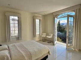 Modern room with balcony