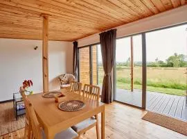 Eco cabin with lovely view of Mendips AONB cabin n 1