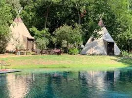Waterfront Teepee 4 Soaring Eagle
