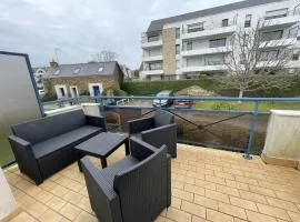 Appartement T3 Duplex, 4 Pers, Centre Sarzeau, Balcon - FR-1-775-18