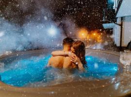 Willa Bania Rabka Zdrój - Bezpłatny całodzienny basen - blisko centrum - Widok na Babią Górę, hotel i Rabka-Zdrój