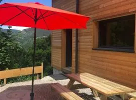T3 Terrace in a Chalet with unobstructed view