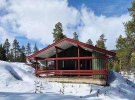 Sauna | Wi-Fi | Terrace | Wood stove | Cable TV，位于洛夫斯达伦的酒店