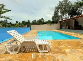 Sítio c/ Piscina, Churrasqueira e Sala de Jogos
