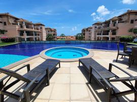 Beverly Hills 2 Suítes Apto Completo 500m Praia, hotel en Mangabeira