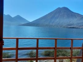 Sunrise Lago Atitlan, hotel de playa en San Pablo La Laguna