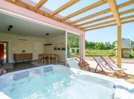 Bacelos pink house - riverfront with jacuzzi