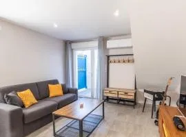 Studio climatisé avec terrasse vue mer, garage et wifi - FR-1-535-63