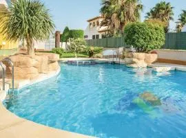 Beach Front Apartment In Orihuela Costa With Wifi