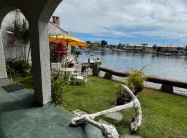 Casa pé na areia com vista deslumbrante