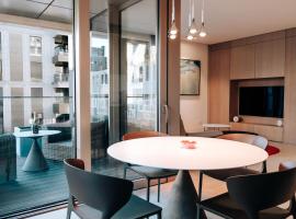 Luxe City - Modern & Spacious 2BR with Balcony View, hotel yang mudah diakses di Luxembourg